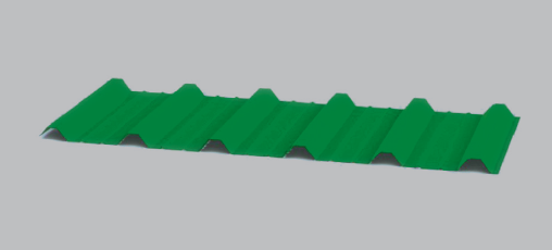 cubierta verde