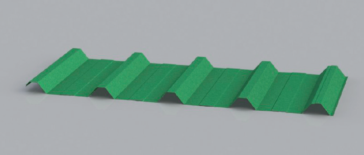 cubierta verde oscuro
